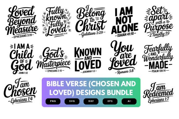 Chosen and Loved SVG Bundle Review: Real-World Embroidery Use