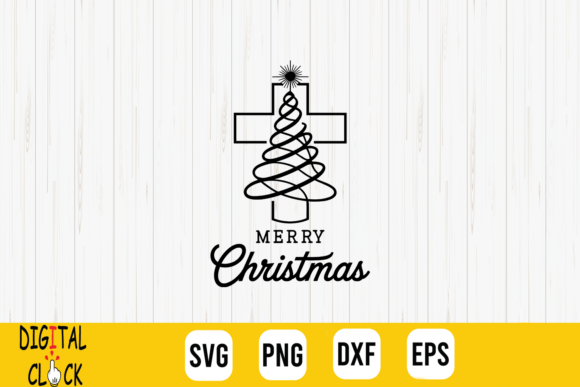 Christian Christmas Cross Tree SVG: A Faith-Filled Embroidery Design