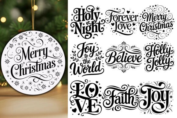 Elegant Christmas Faith Holiday Script: A Designer’s Real-World Take