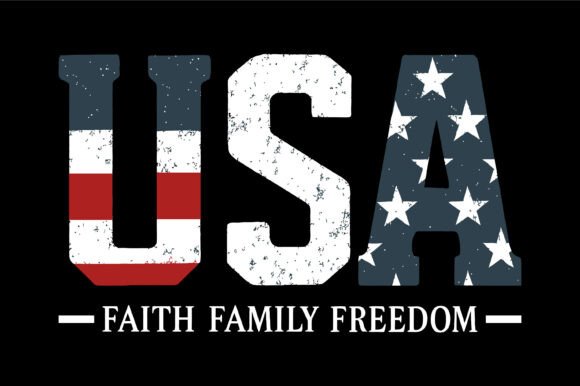 Embroidery Review: Faith Family Freedom USA