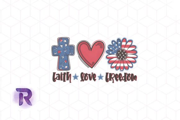 Faith Love Freedom 4th of July PNG Review: A Designer’s Perspective