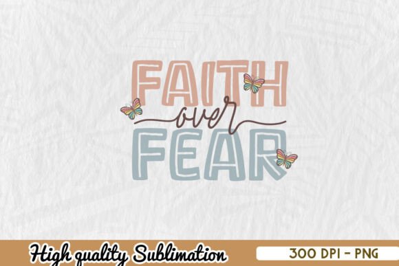 Faith Over Fear Motivation PNG Review for Real Embroidery Projects