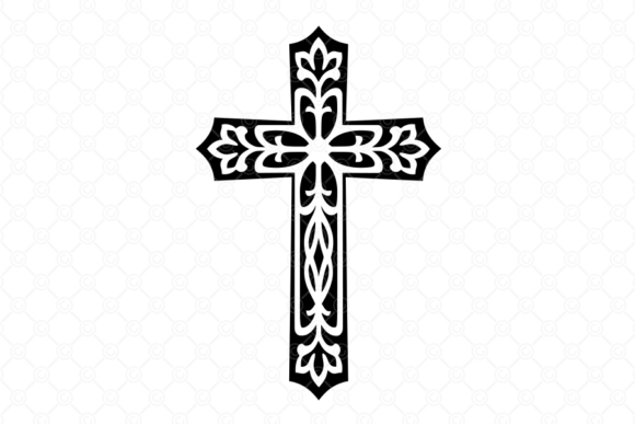Holy Cross SVG: Faith in Stitched Form