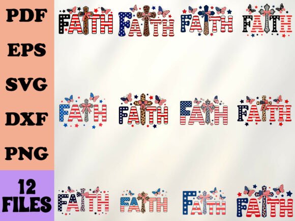 Review of Faith Patriotic Cross Butterflies Embroidery Design