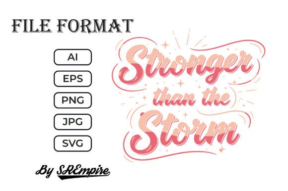 Stronger Than the Storm Christian SVG Review